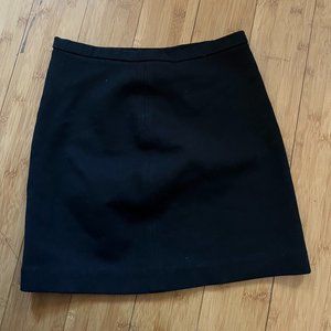 & Other Stories Black Mini Skirt (S)